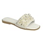 Deal-29 Flat Sandal - Ivory