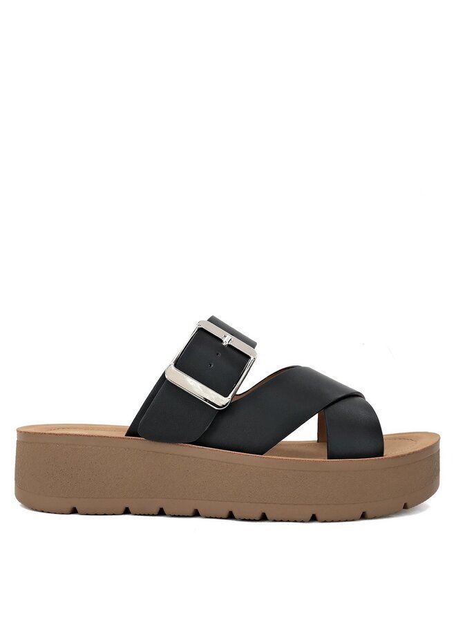Resume Casual Sandals - Black