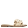 Nayan Flat Sandals - Natural Raffia