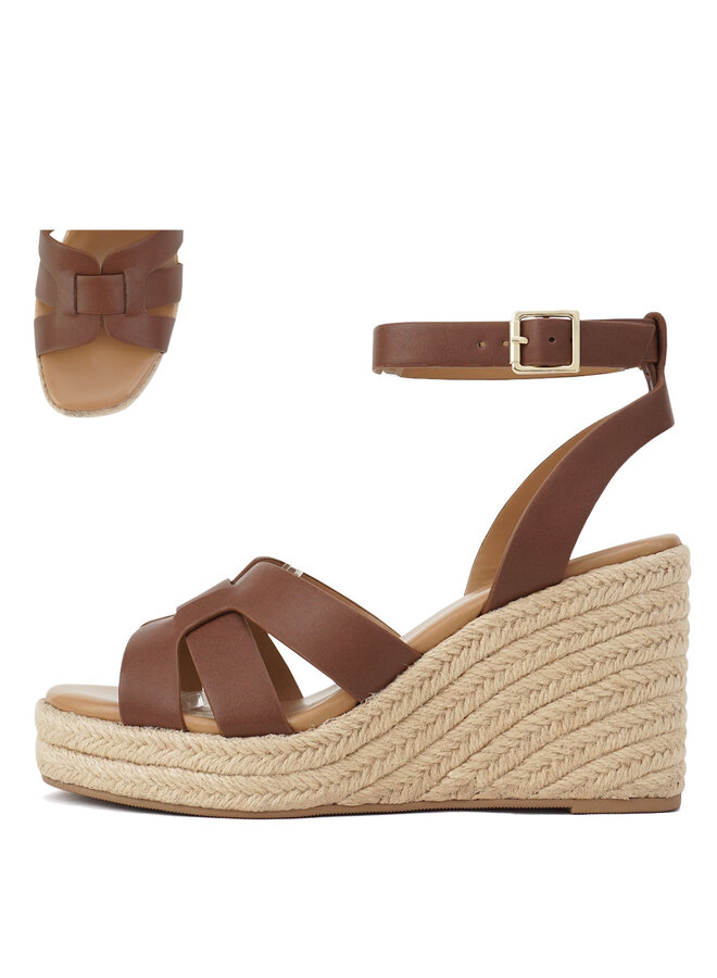Behold Platform Sandals - Lt Brown