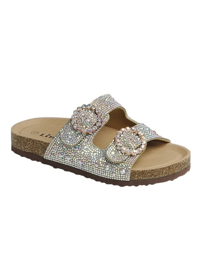 Berk-68k Girls Sandals - Champagne