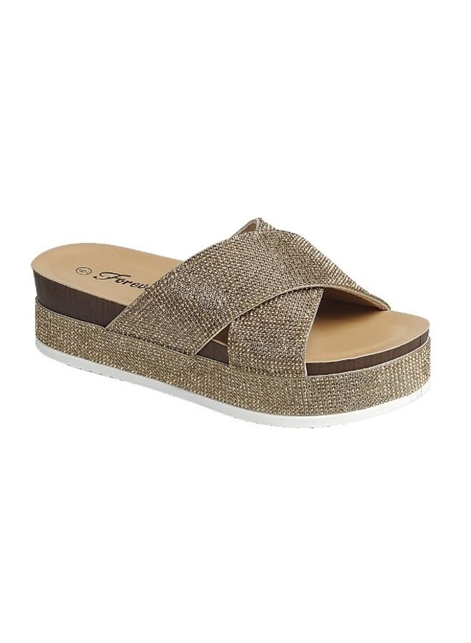 Lajolla Platform Sandals - Gold