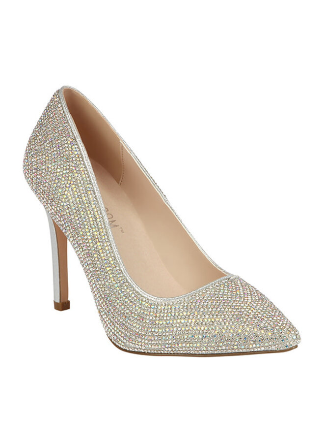 Alva-2 Party Heel - Silver Shimmer