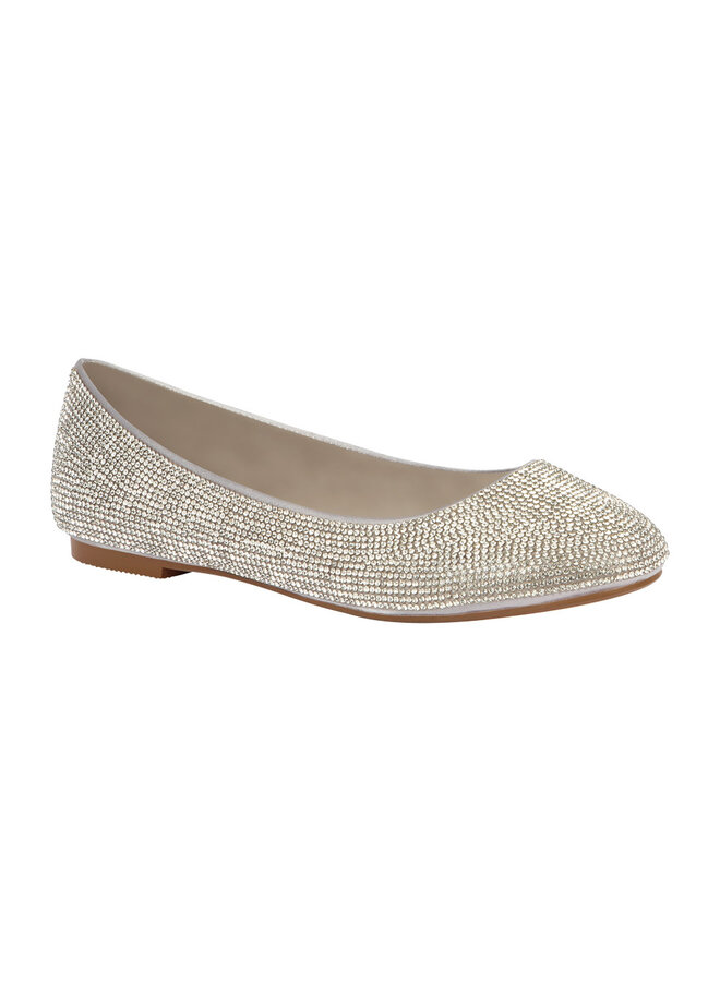 Baba-88 Dressy Flat - Silver