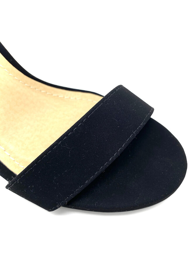 Shiner Casual Heels - Black Nubuck