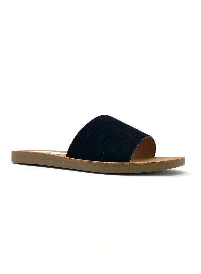 Efron Flat Sandals - Black