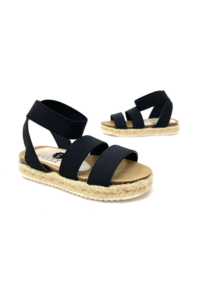 Bahamas Baby Sandals - Black