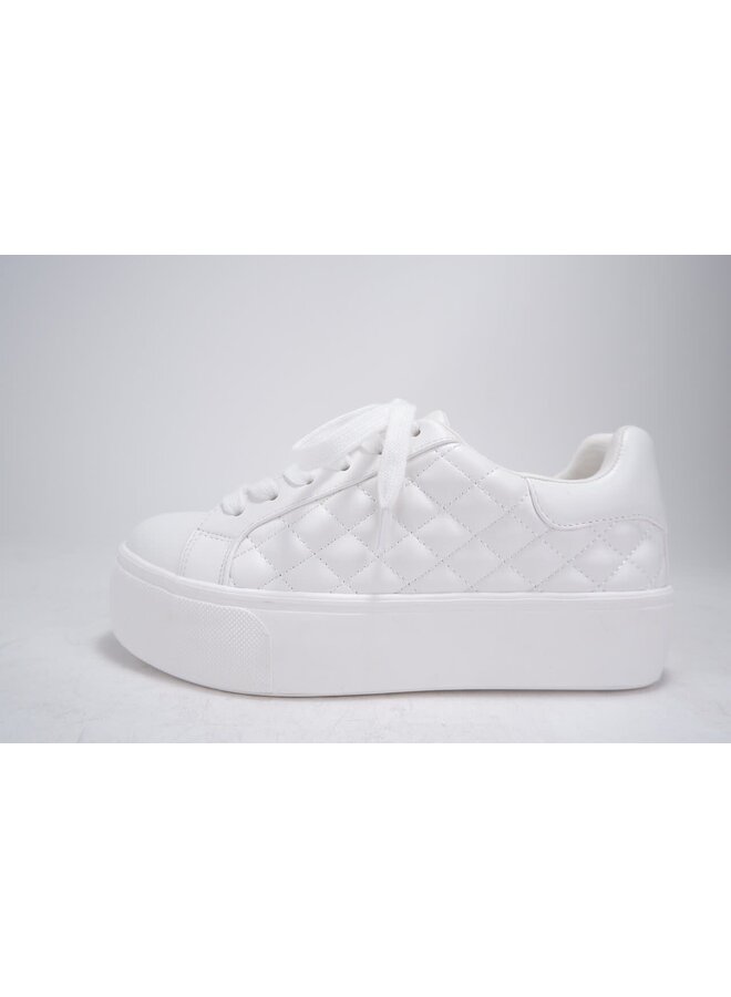 Huffman Casual Sneaker - White Pu