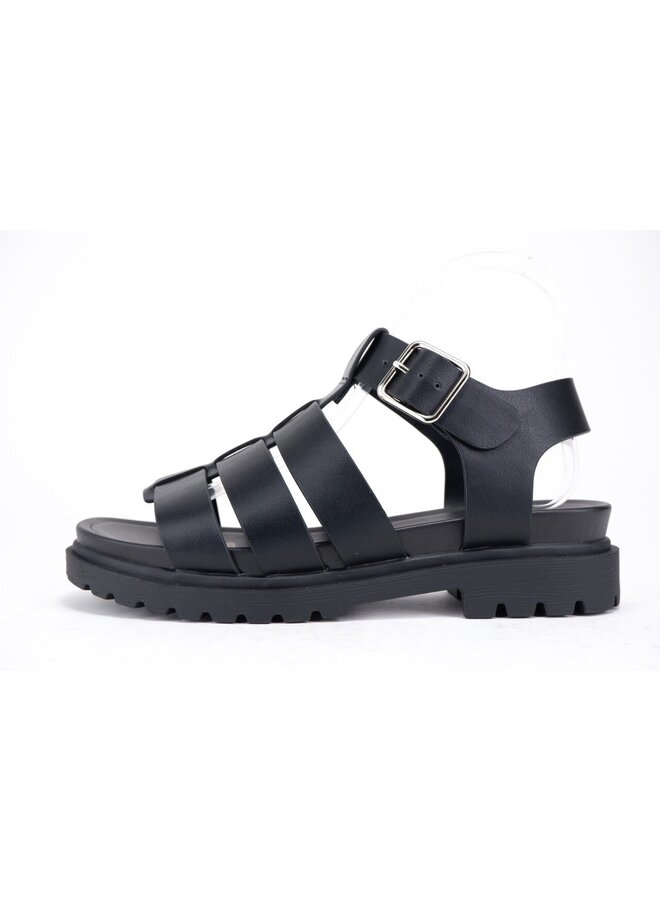 Vicky Casual Sandals - Black Nb