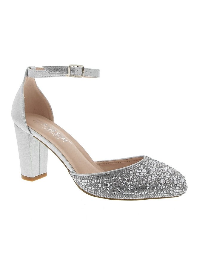 Valanda Dressy Heel - Silver