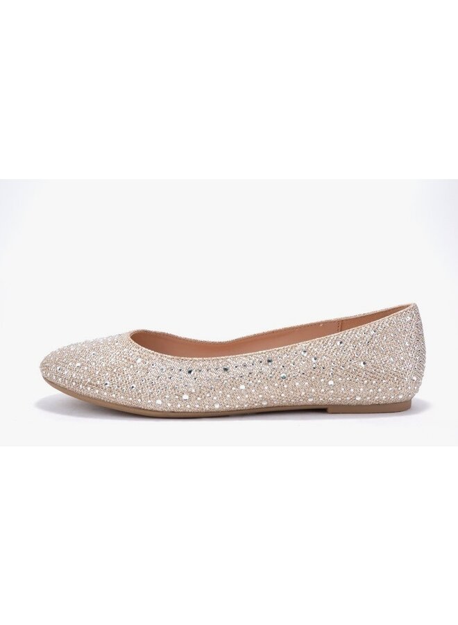 Trinity Dressy Flat - Penny Shimmer