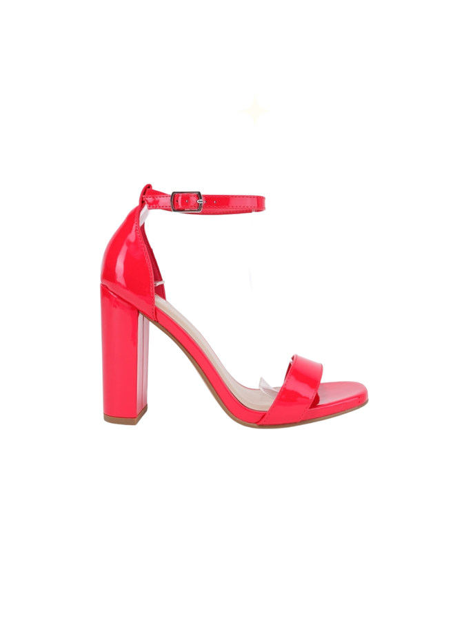 Resenda Casual Heels - Red Patent