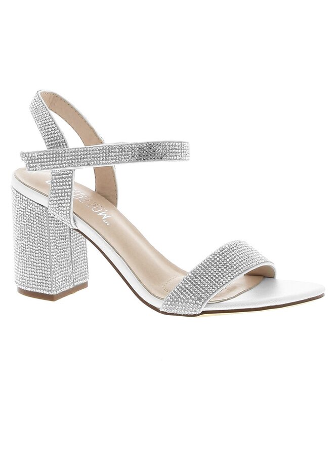Anna-12 Dressy Heel - White