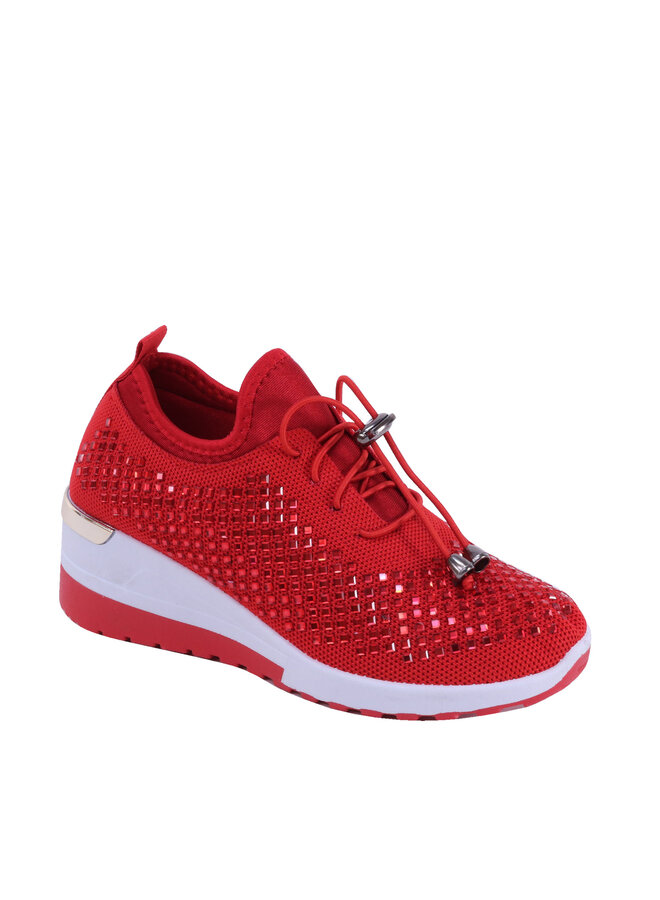 SN9241 Casual Sneaker - Red