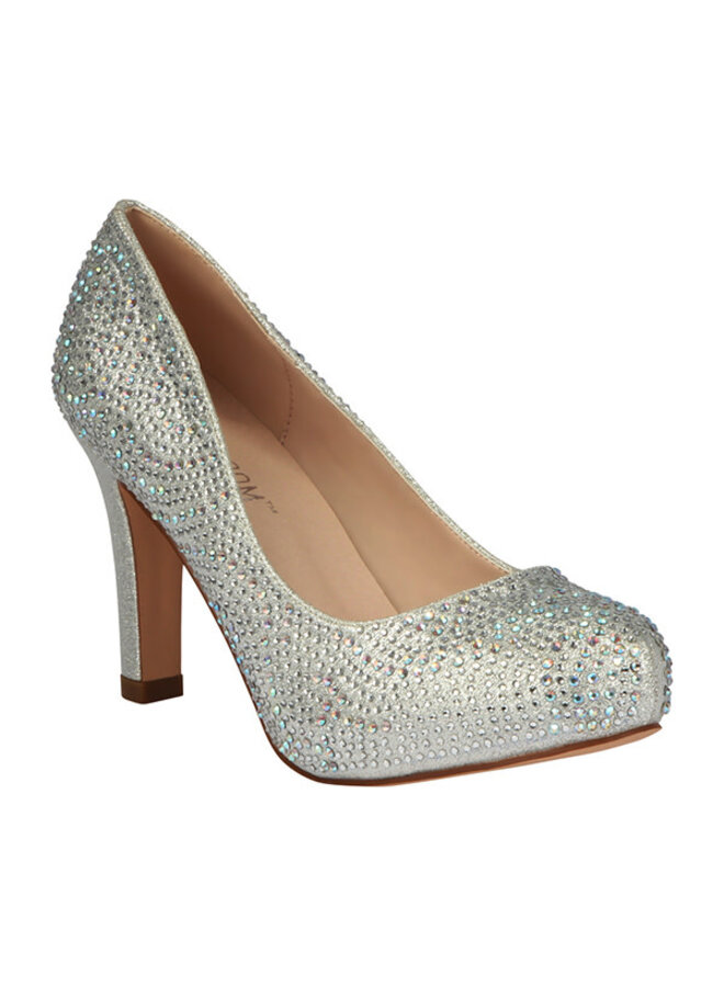 Jonny-10 Dressy Heel - Silver