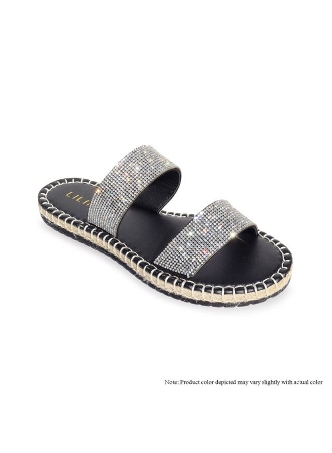 Deedee Flat Sandals - Black