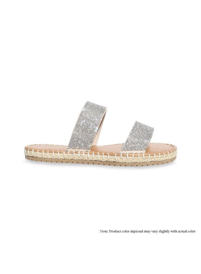 Deedee Flat Sandals - Nude