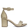 Cake Shine Casual Heels - L Gold Shimmer