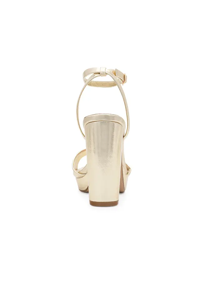 Jane-36 Dressy Heels - Gold Metallic