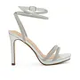 Helena-9 Dressy Heels - Silver Shimmer
