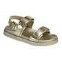 Gigi-21 Flat Sandal - Gold