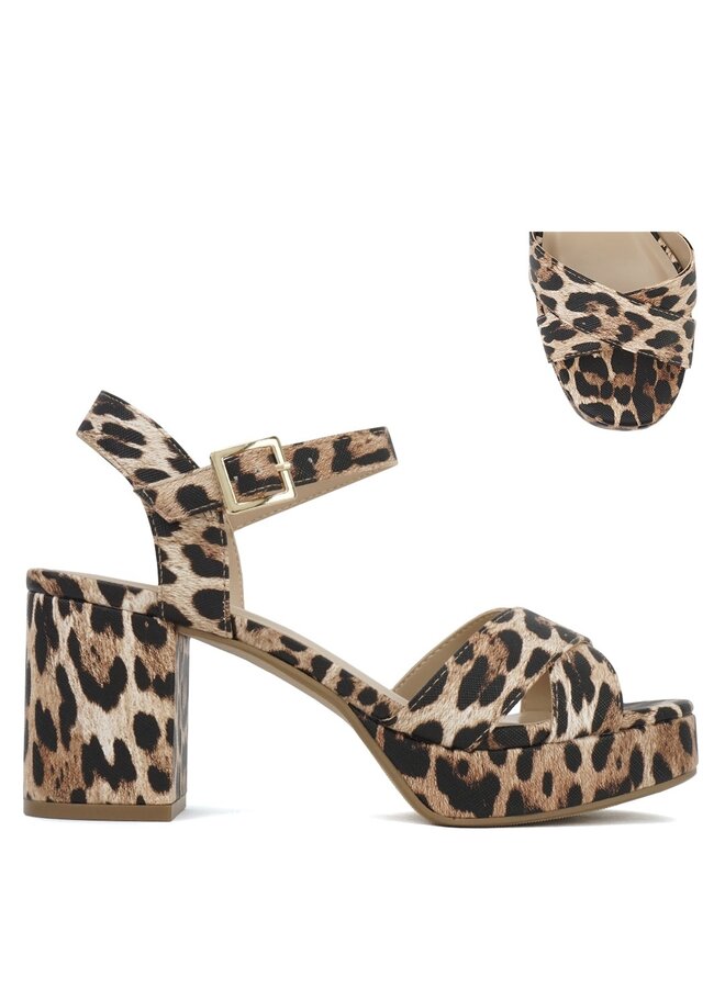 Manner Casual Heel - Leopard