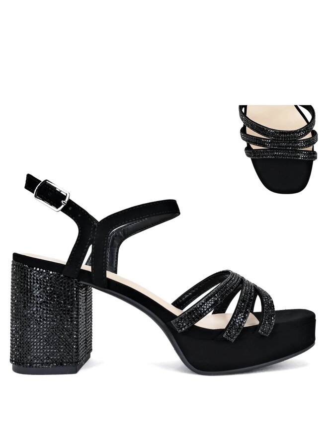 Icarus Casual Heels - Black