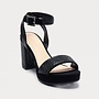 Brissie Casual Heels - Black