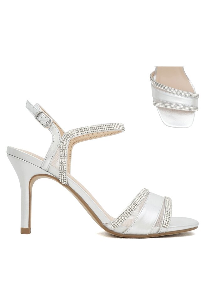 Costume Dressy Heels - Silver