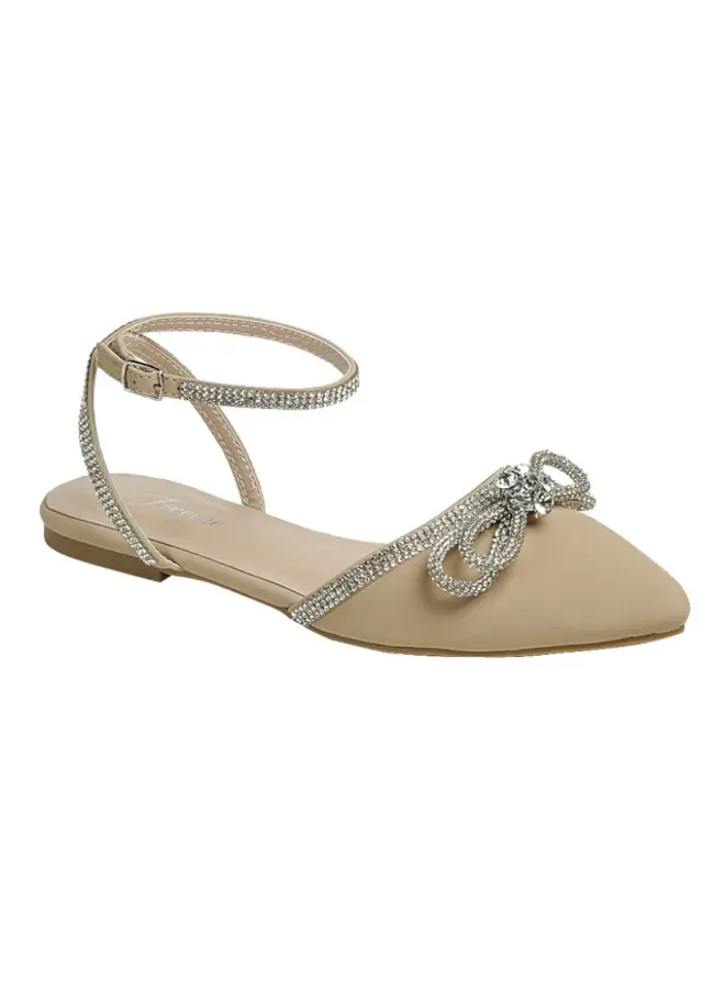 Point-67 Dressy Flat - Taupe Nubuck