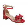 Natalie-64k Kids Heel - Red