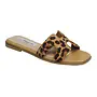 Main-13 Flat Sandal - Leopard