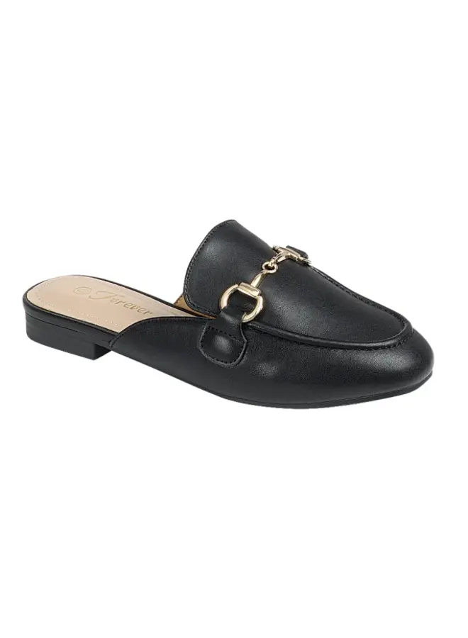 Danica-29N Casual Loafers - Black Pu