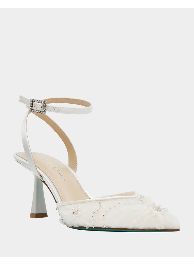 Sb-Delia Dressy Heel - Ivory