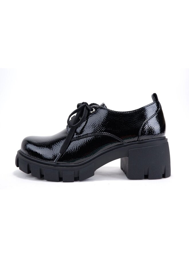 Jojo Casual Loafer - Black Patent