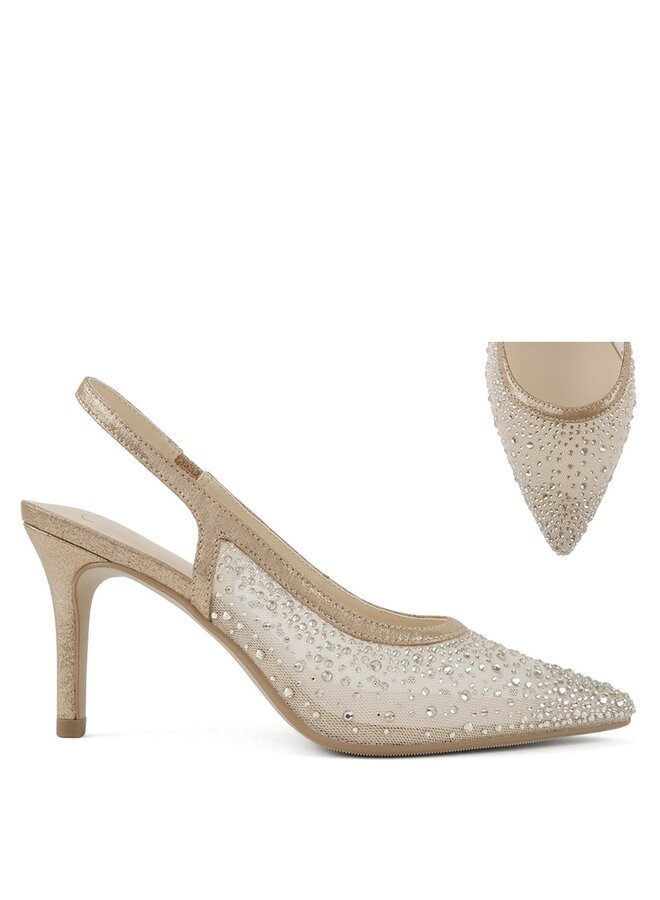 Nessa Dressy Heel - Rose Gold