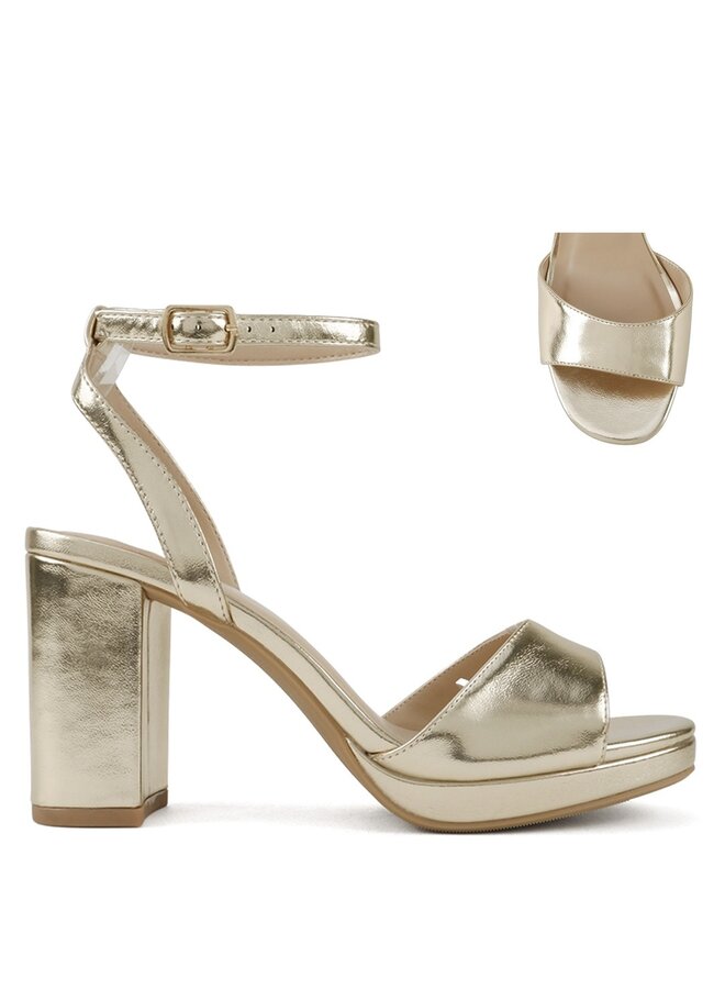 Harbor Casual Heels - Gold