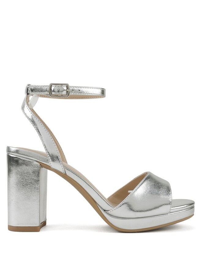 Harbor Casual Heels - Silver