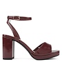 Harbor Casual Heels - Burgundy
