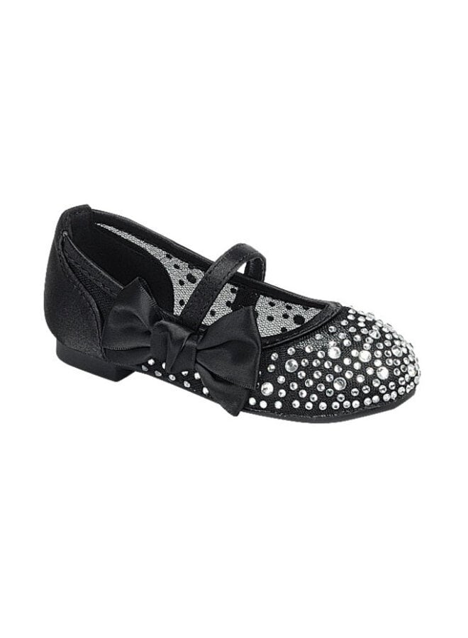 Gloria-10k Girls Flats - Black