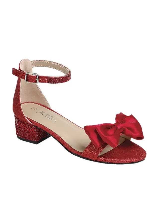 Natalie-65k Kids Heel - Red