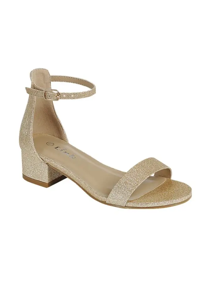 Nataly-06k Girls Heel - Champagne