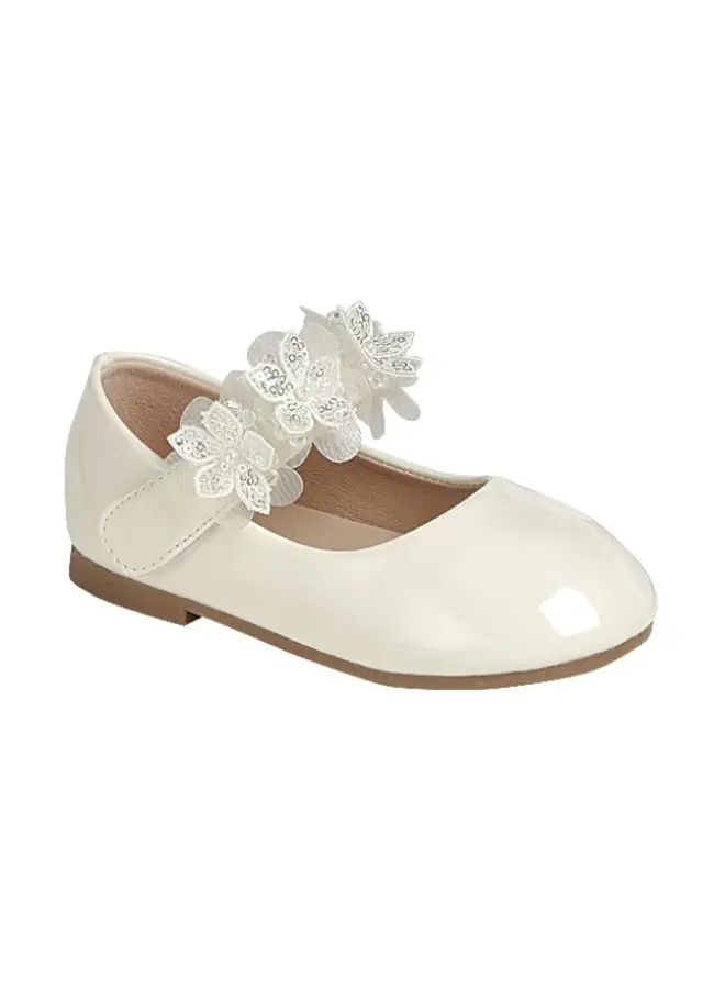 Lovely-3ka Baby Flats - Cream