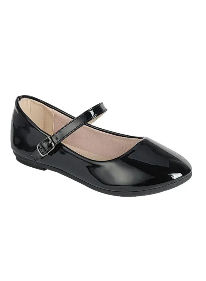 Supple-51k Girls Flat - Black