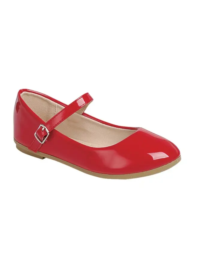 Supple-51k Girls Flat - Red