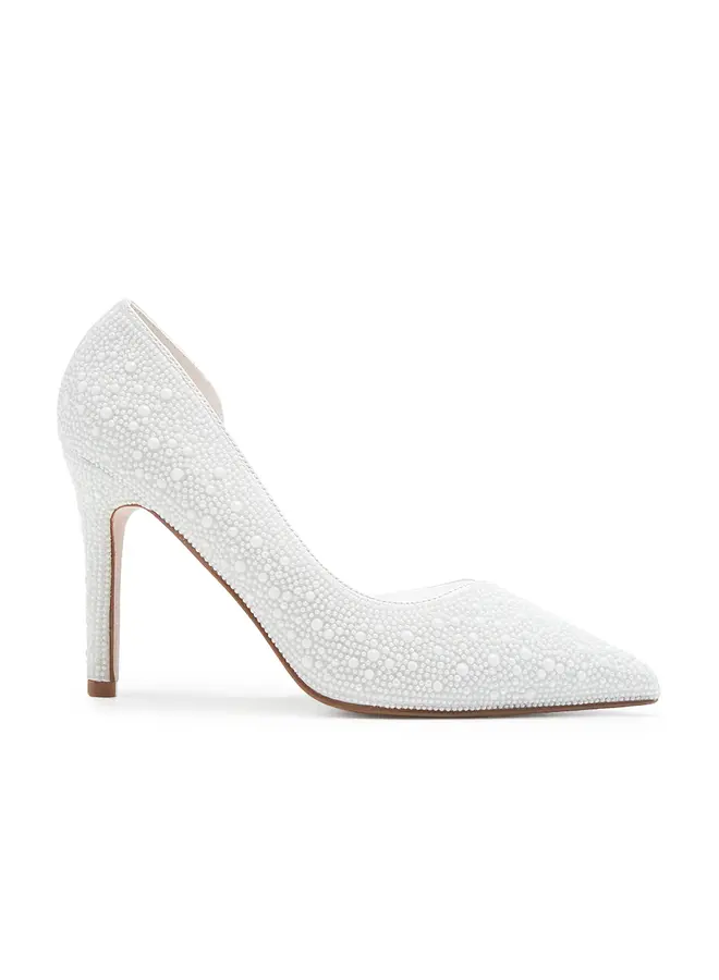 Renzo-198w Bridal Heel - Pure White