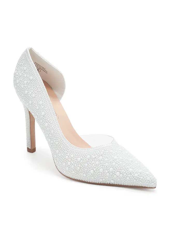Renzo-198w Bridal Heel - Pure White