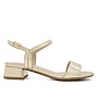 Episode Casual Heels - Gold Metallic Pu