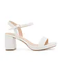 Nelly-20XT Dressy Heel - Pure White