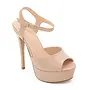 Flora-72x Dressy Heel - Nude Patent